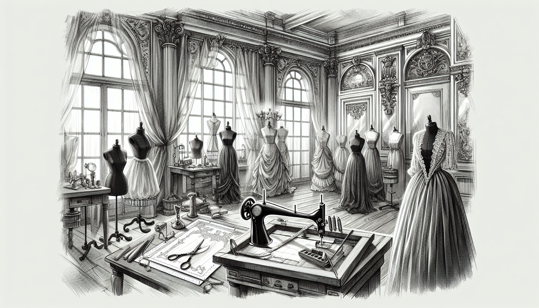 革命から産業革命へ：オートクチュールの誕生