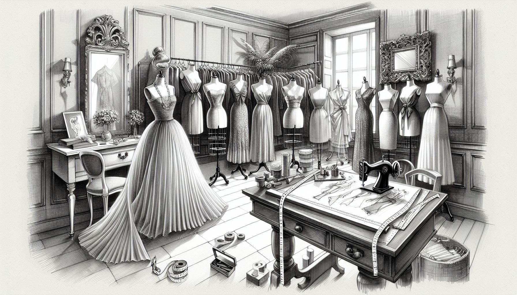 芸術とファッションの融合：ジバンシィが描いた優美の軌跡