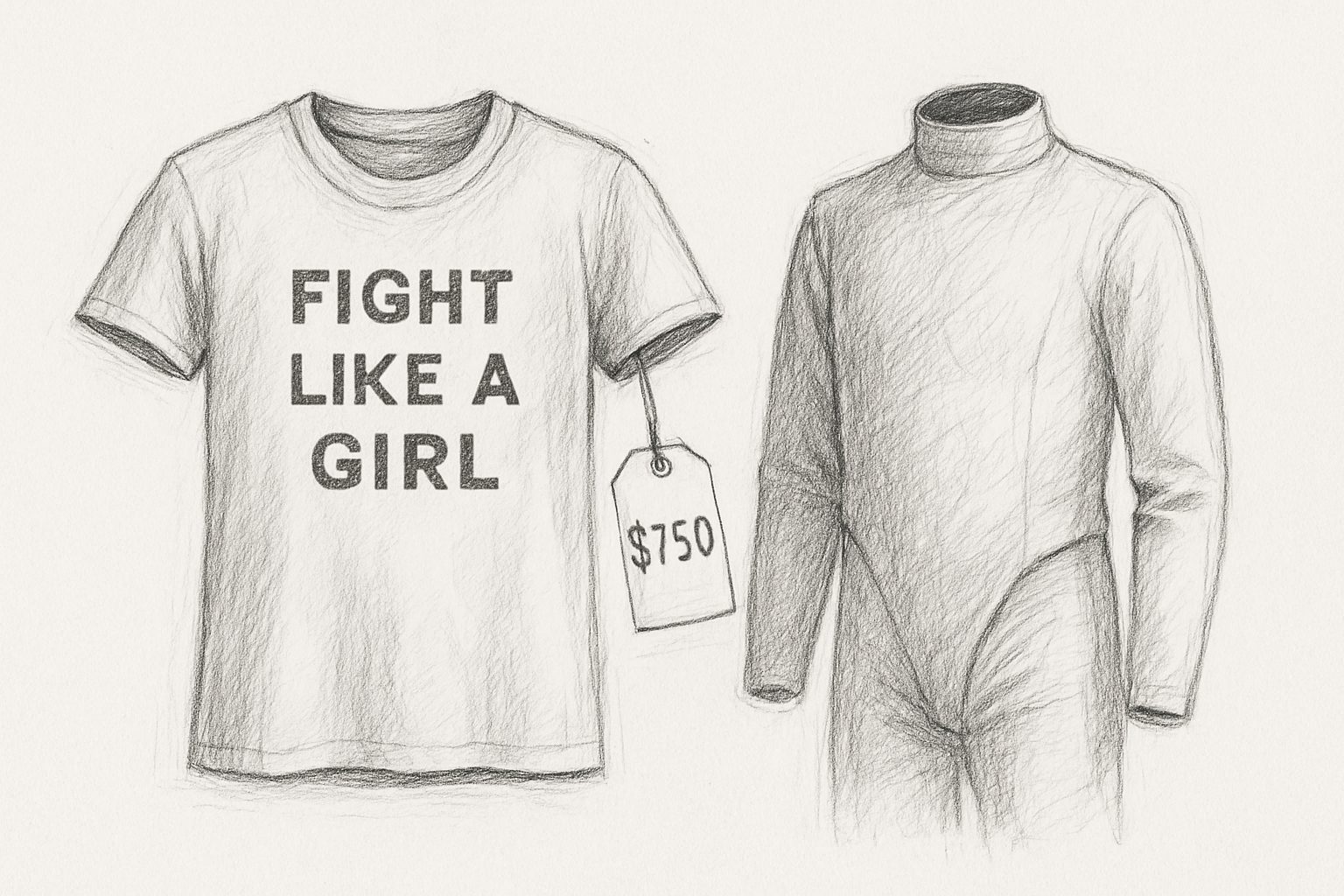 女性の言葉を服に載せた瞬間と、そのメッセージが商品化される矛盾を理解させる