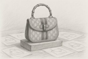バッグという革物こそがGucciの最古の記憶であり、その担当者がメゾンを継ぐ必然性を理解させる
