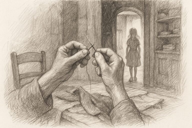 手仕事を営む母と早すぎた姉の死という、美学と喪が同時に横たわる原風景を理解させる
