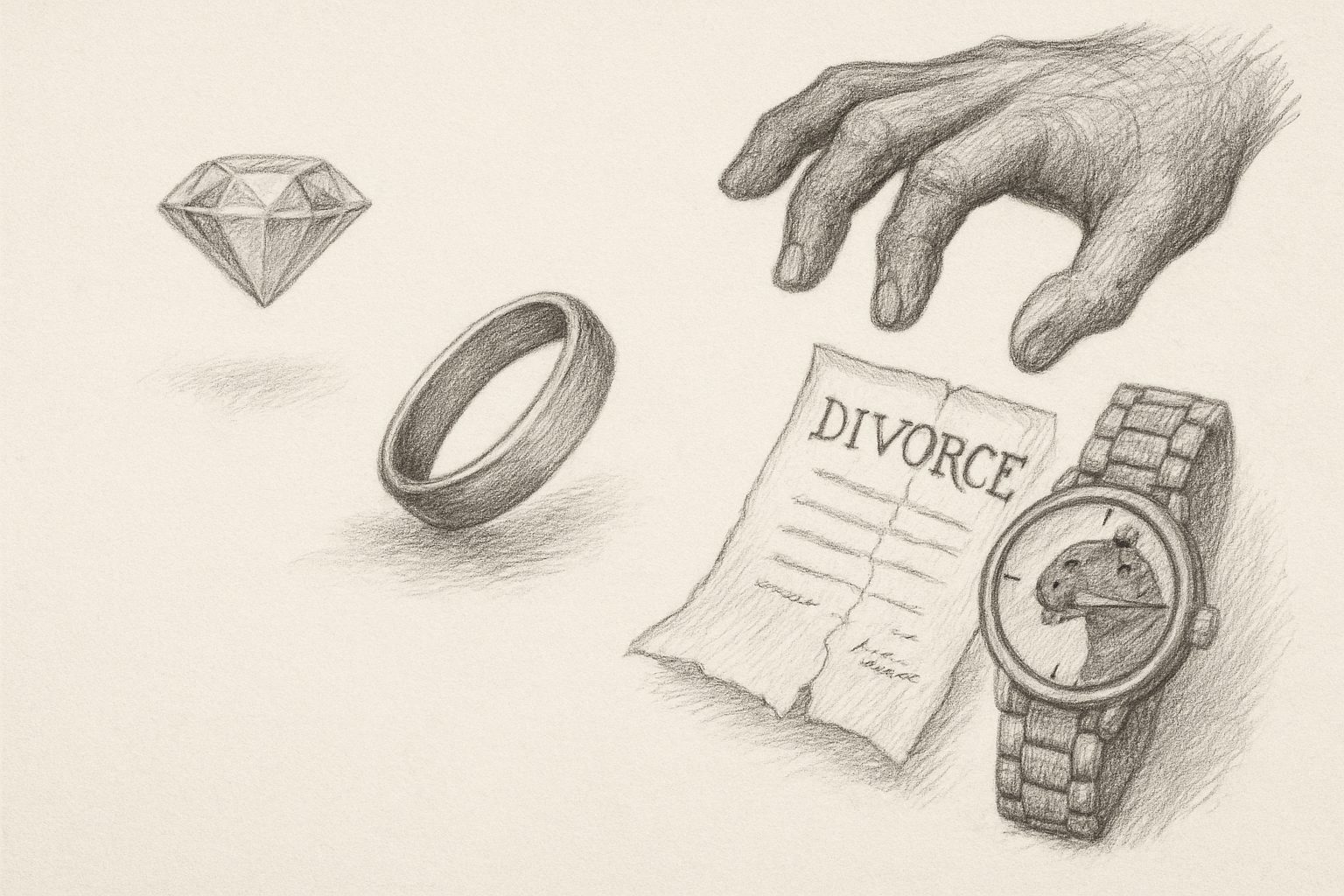 創造では金属の重さを消せたが、婚姻や家族という社会的構造の重さは消せなかった人生の矛盾を理解させる