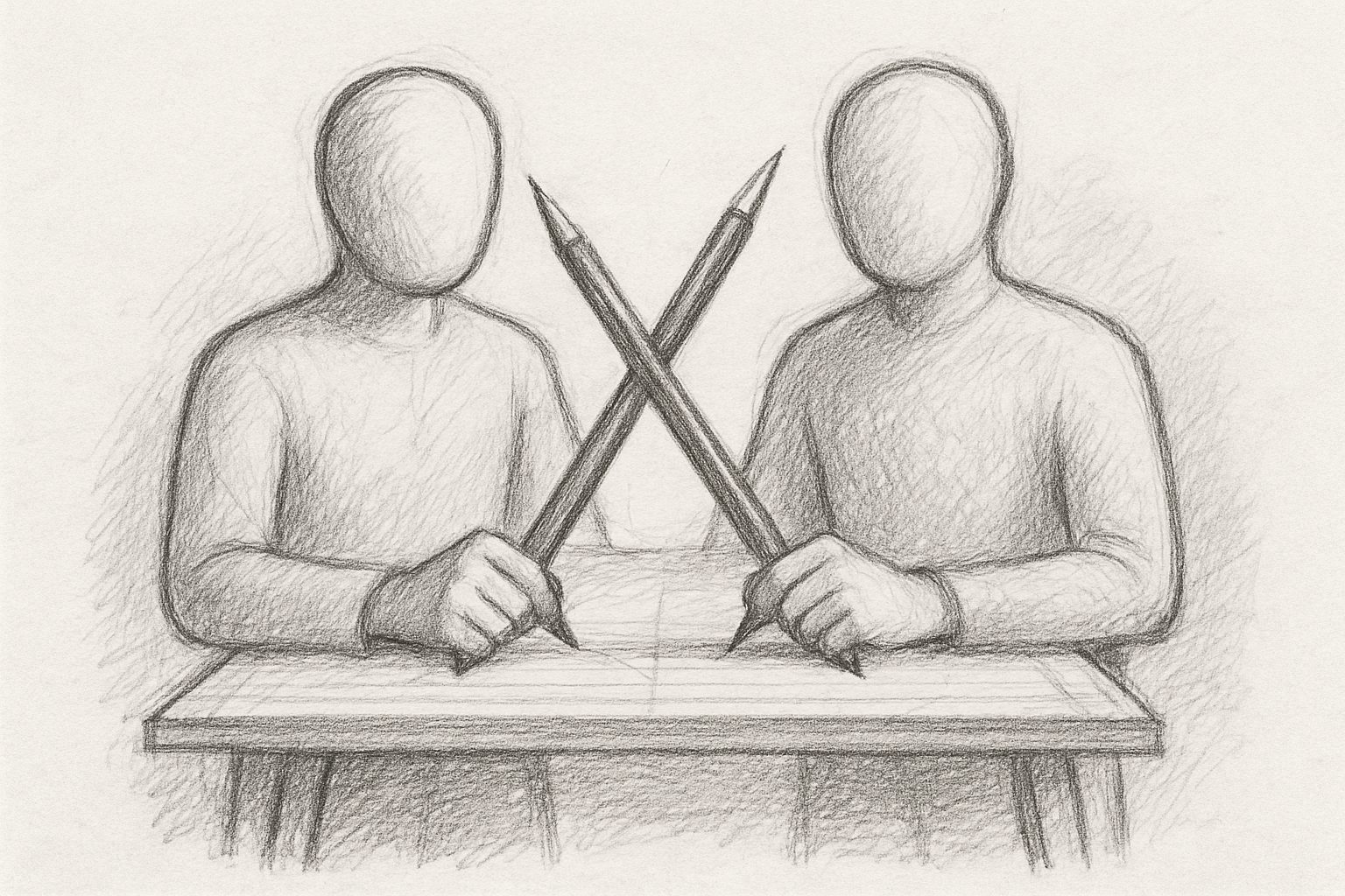 単独の作家でなく、もう一人と並び立つ共同作家性という異例の選択を理解させる