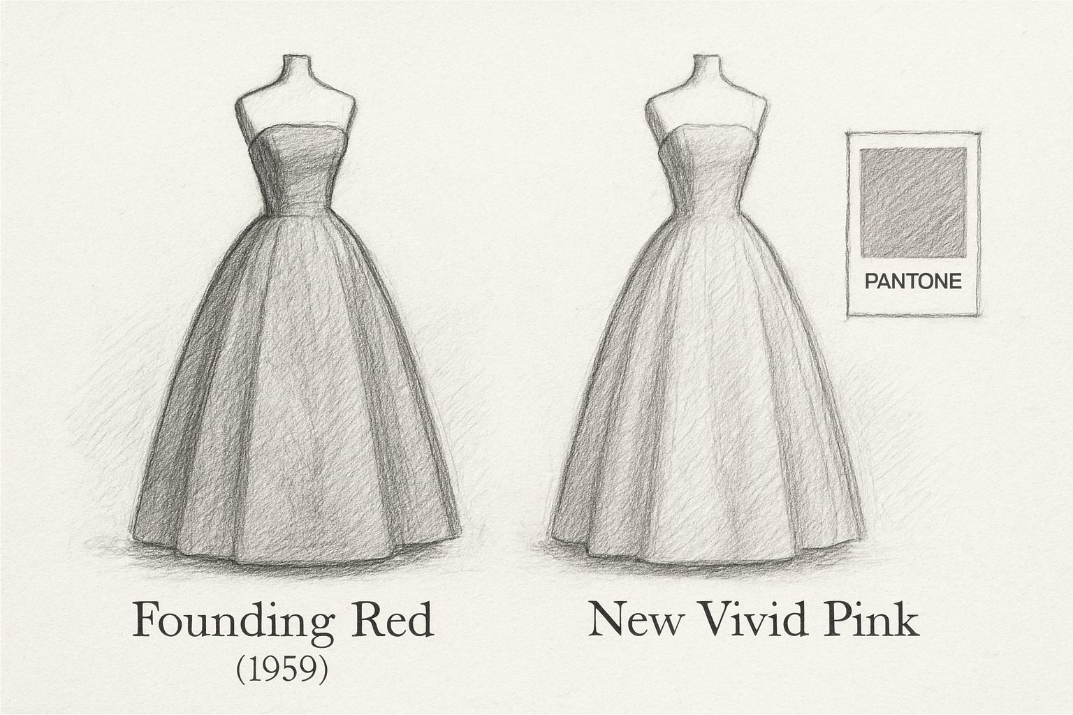 Valentino RedとPink PPが示す、創業者の一色を更新する後継者の型=記号を消さず変奏する手つきを理解させる